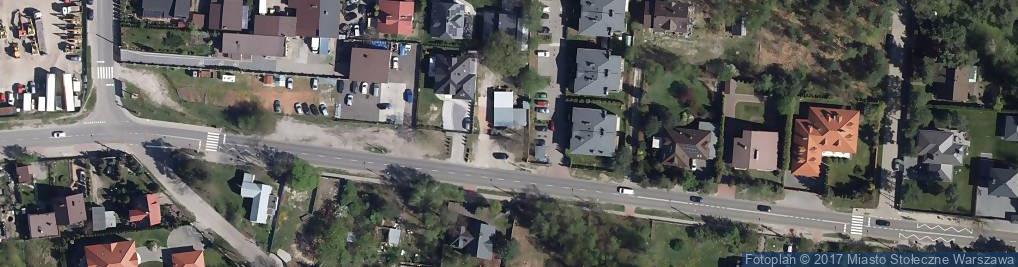 Zdjęcie satelitarne Paczkomat InPost WAW51BAPP