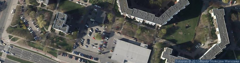 Zdjęcie satelitarne Paczkomat InPost WAW55M