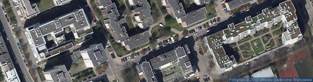 Zdjęcie satelitarne Paczkomat InPost WAW55N