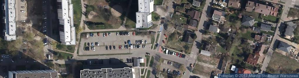 Zdjęcie satelitarne Paczkomat InPost WAW56AP