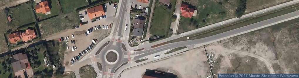 Zdjęcie satelitarne Paczkomat InPost WAW577M