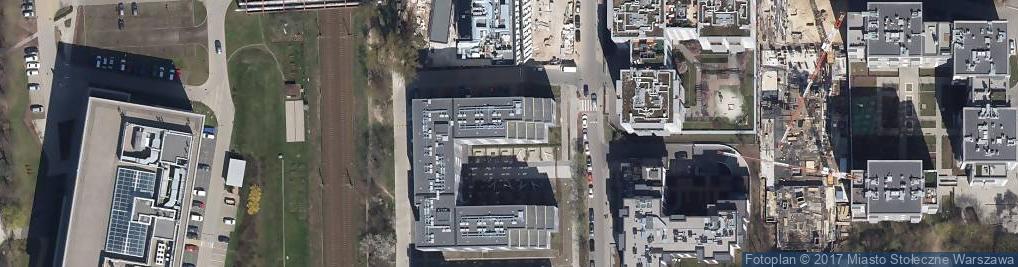 Zdjęcie satelitarne Paczkomat InPost WAW598M