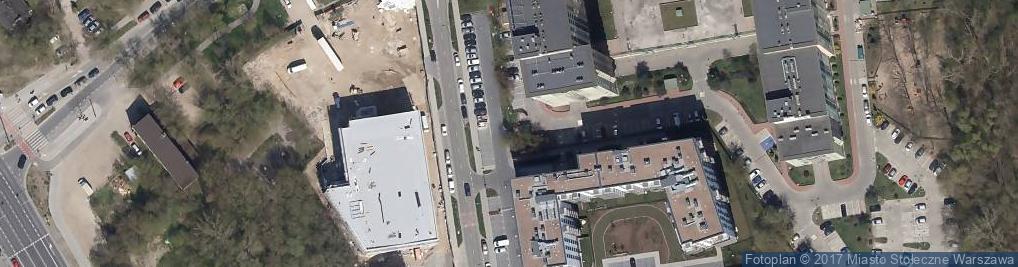 Zdjęcie satelitarne Paczkomat InPost WAW608M