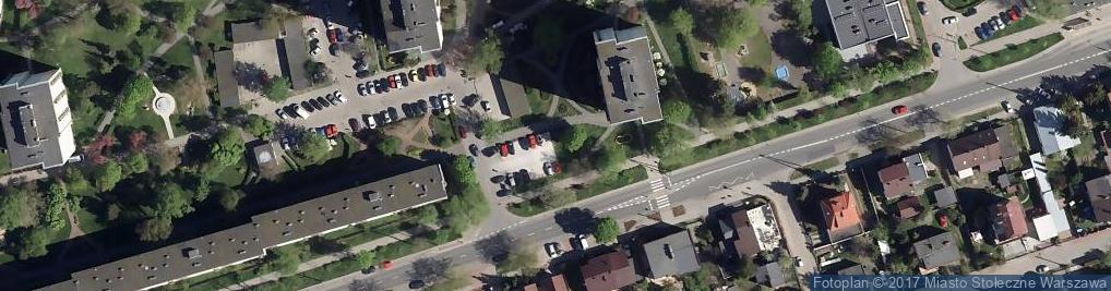 Zdjęcie satelitarne Paczkomat InPost WAW610M