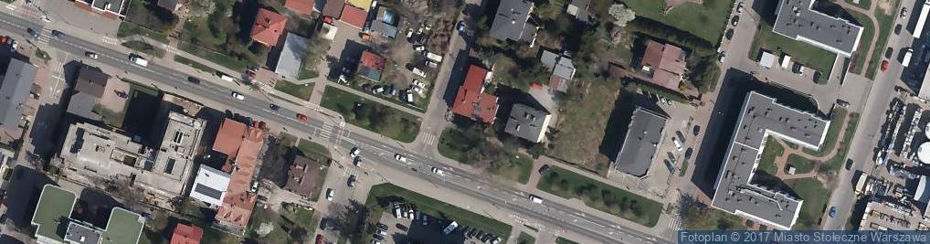 Zdjęcie satelitarne Paczkomat InPost WAW612M