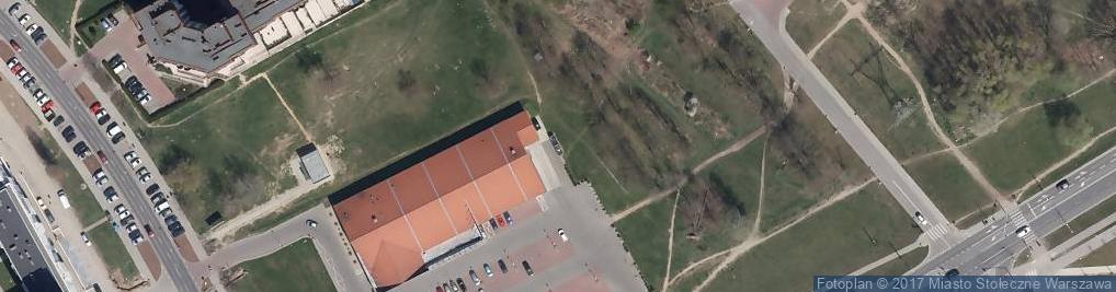 Zdjęcie satelitarne Paczkomat InPost WAW61M