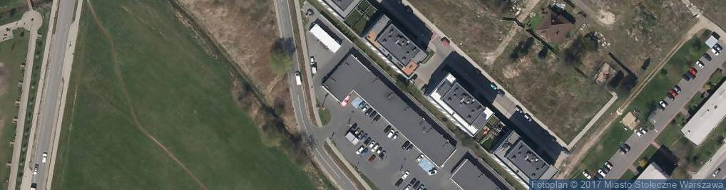 Zdjęcie satelitarne Paczkomat InPost WAW62HP