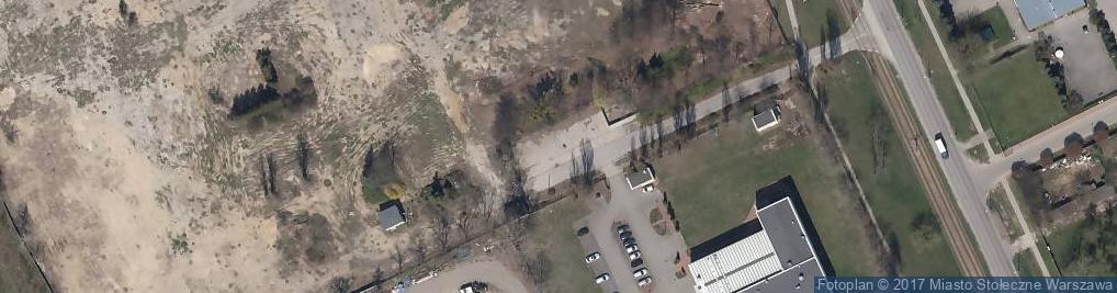 Zdjęcie satelitarne Paczkomat InPost WAW662M