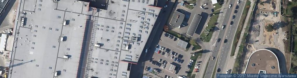 Zdjęcie satelitarne Paczkomat InPost WAW68A