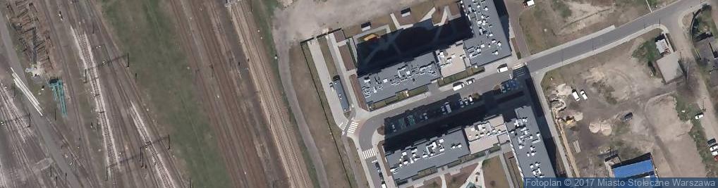 Zdjęcie satelitarne Paczkomat InPost WAW69BAPP