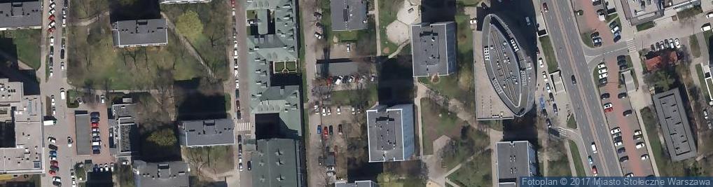 Zdjęcie satelitarne Paczkomat InPost WAW727M