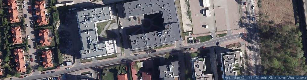 Zdjęcie satelitarne Paczkomat InPost WAW75BAPP
