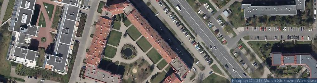 Zdjęcie satelitarne Paczkomat InPost WAW76M