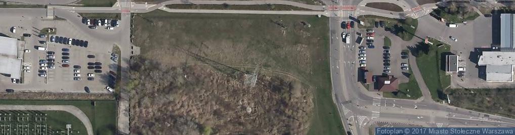 Zdjęcie satelitarne Paczkomat InPost WAW787M