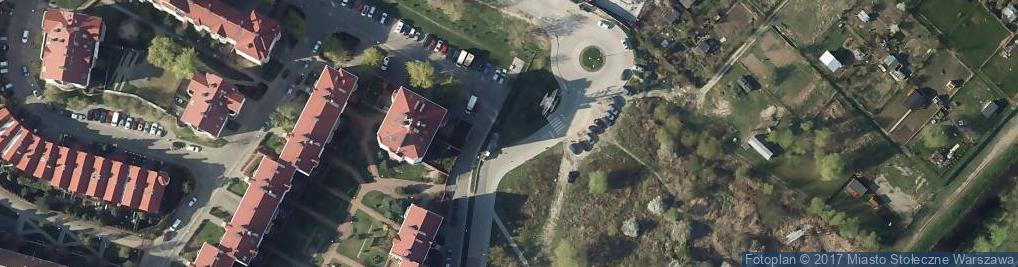 Zdjęcie satelitarne Paczkomat InPost WAW78M