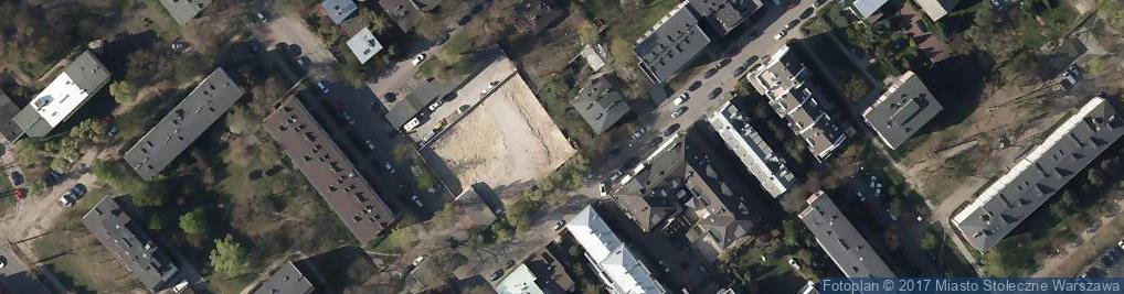 Zdjęcie satelitarne Paczkomat InPost WAW798M