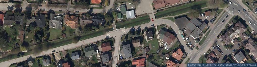 Zdjęcie satelitarne Paczkomat InPost WAW79BAPP