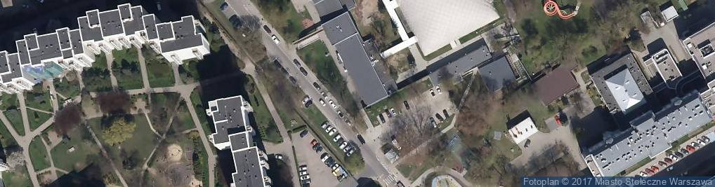 Zdjęcie satelitarne Paczkomat InPost WAW802M