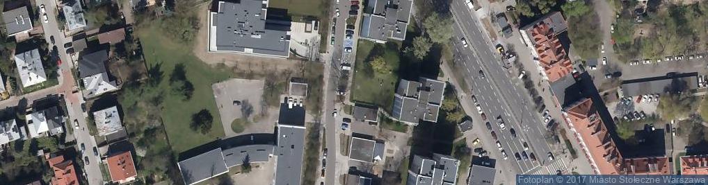 Zdjęcie satelitarne Paczkomat InPost WAW80BAPP