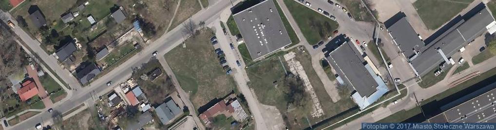 Zdjęcie satelitarne Paczkomat InPost WAW86BAPP