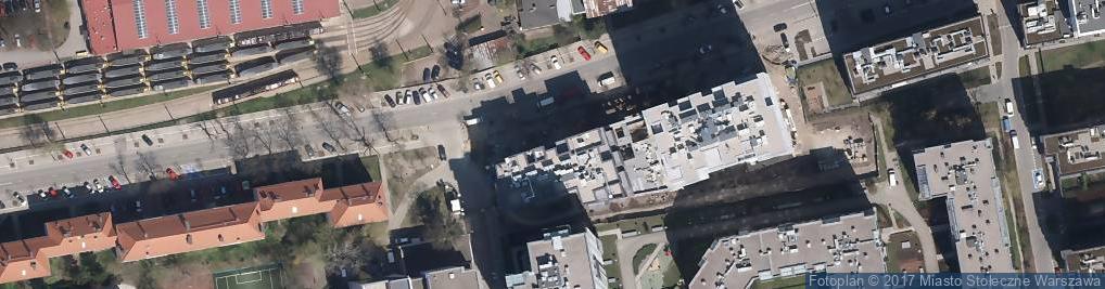 Zdjęcie satelitarne Paczkomat InPost WAW86HP