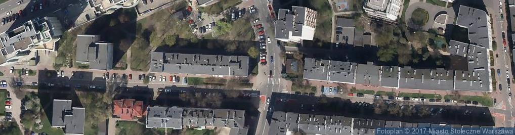 Zdjęcie satelitarne Paczkomat InPost WAW86H