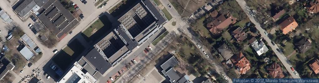 Zdjęcie satelitarne Paczkomat InPost WAW87BAPP