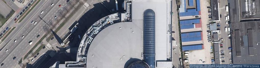 Zdjęcie satelitarne Paczkomat InPost WAW88HP