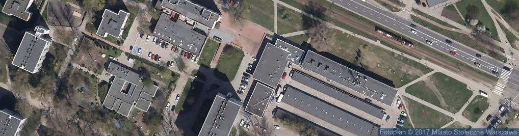 Zdjęcie satelitarne Paczkomat InPost WAW90HP