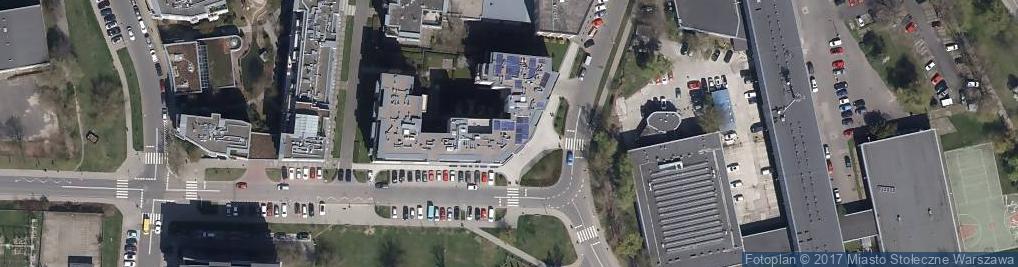 Zdjęcie satelitarne Paczkomat InPost WAW91HP