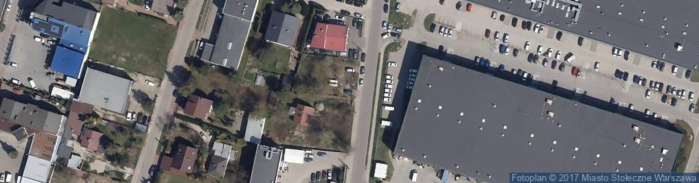 Zdjęcie satelitarne Paczkomat InPost WAW99BAPP