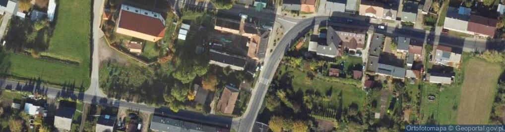 Zdjęcie satelitarne Paczkomat InPost WAWE01M