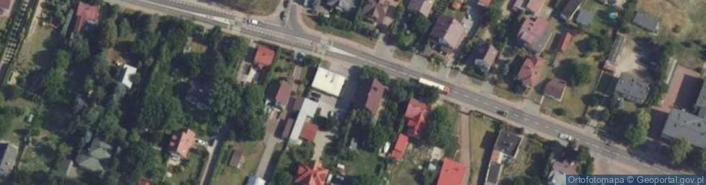 Zdjęcie satelitarne Paczkomat InPost WEW01N