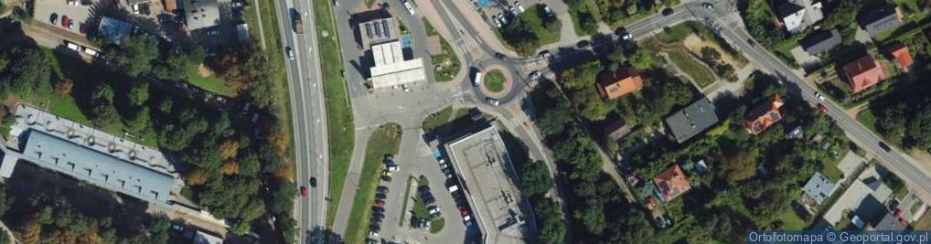 Zdjęcie satelitarne Paczkomat InPost WEZ01A