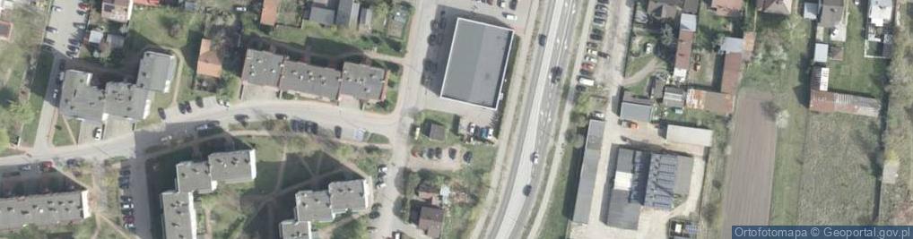 Zdjęcie satelitarne Paczkomat InPost WGR04M