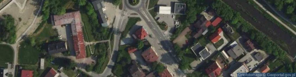 Zdjęcie satelitarne Paczkomat InPost WIS01M