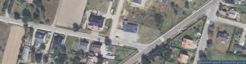 Zdjęcie satelitarne Paczkomat InPost WISN01BAPP