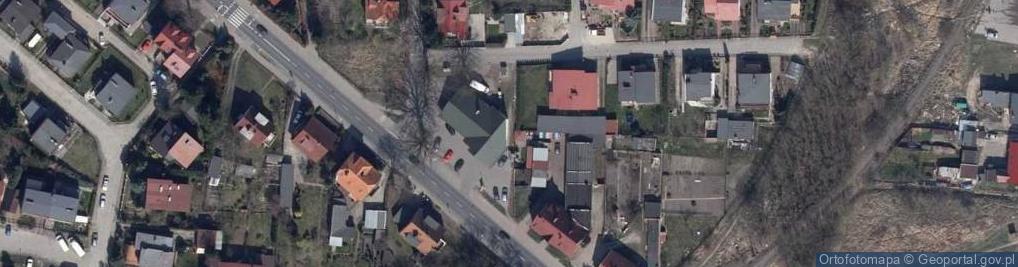 Zdjęcie satelitarne Paczkomat InPost WLA01A