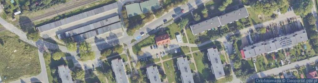 Zdjęcie satelitarne Paczkomat InPost WLA06M