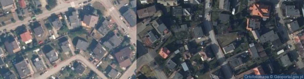 Zdjęcie satelitarne Paczkomat InPost WLD04M