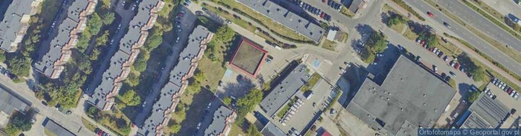 Zdjęcie satelitarne Paczkomat InPost WLO01A