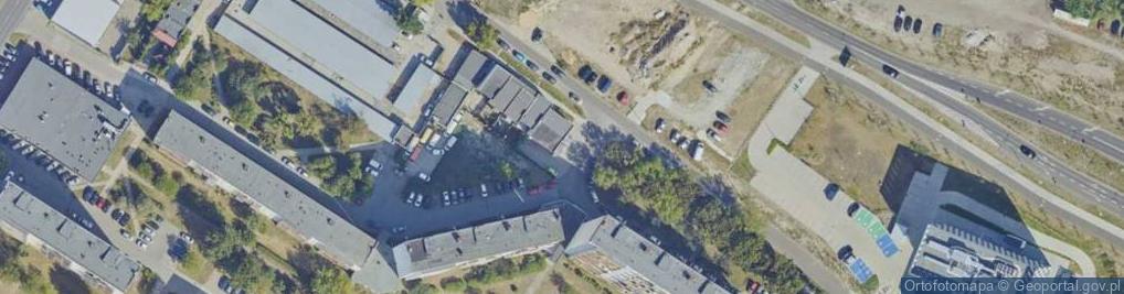 Zdjęcie satelitarne Paczkomat InPost WLO03A