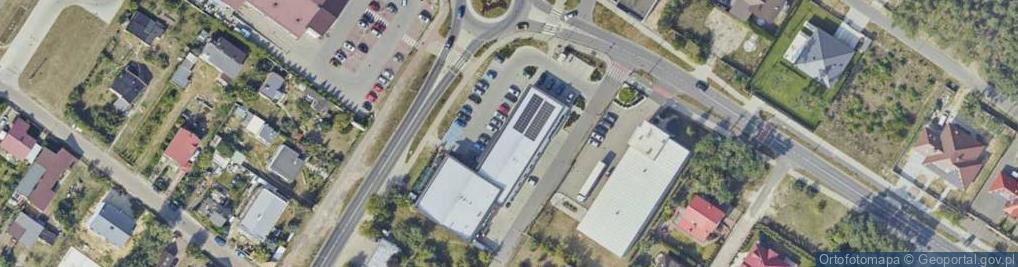 Zdjęcie satelitarne Paczkomat InPost WLO06M