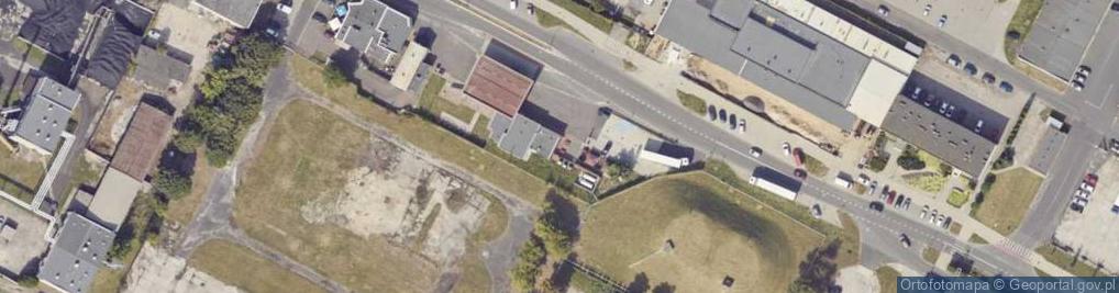 Zdjęcie satelitarne Paczkomat InPost WLS01BAPP