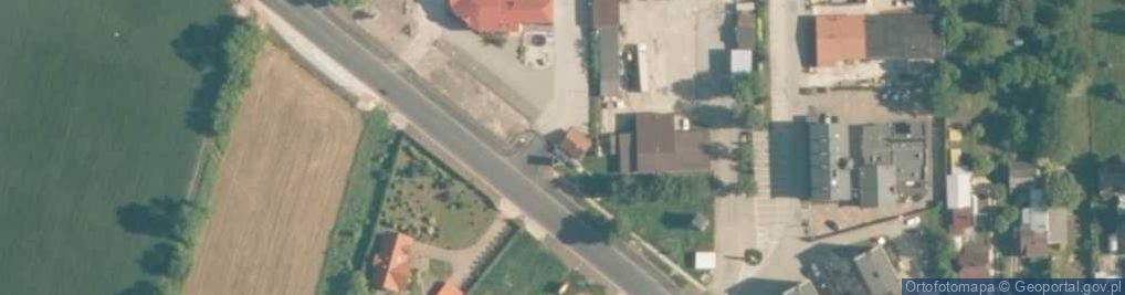 Zdjęcie satelitarne Paczkomat InPost WLZ01N