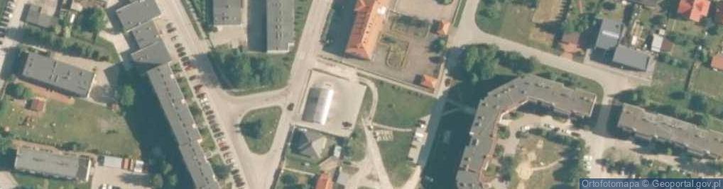 Zdjęcie satelitarne Paczkomat InPost WLZ04M