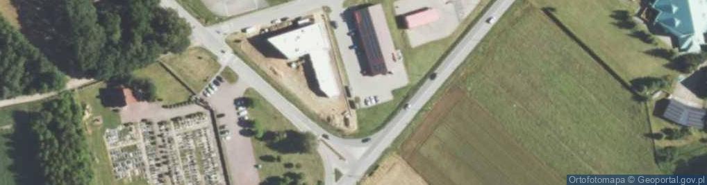 Zdjęcie satelitarne Paczkomat InPost WOA01M