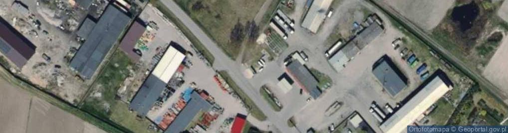 Zdjęcie satelitarne Paczkomat InPost WOB02M