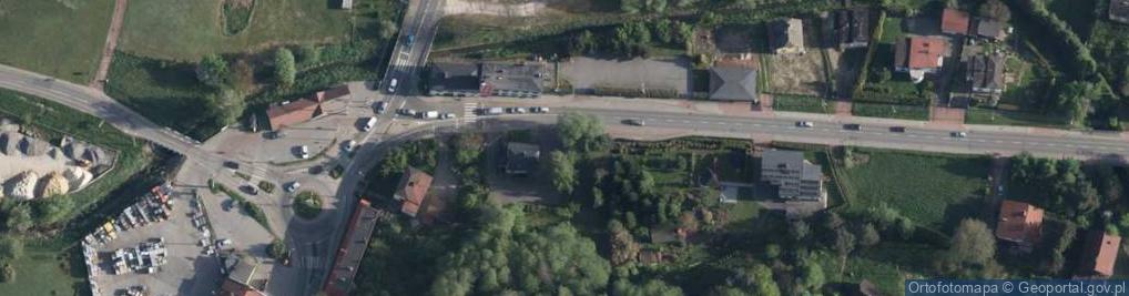 Zdjęcie satelitarne Paczkomat InPost WOD06N