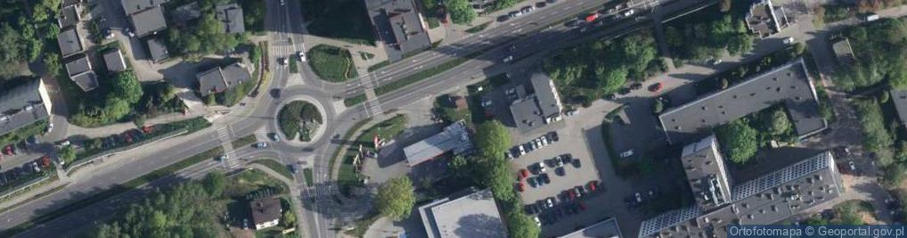 Zdjęcie satelitarne Paczkomat InPost WOD11BAPP